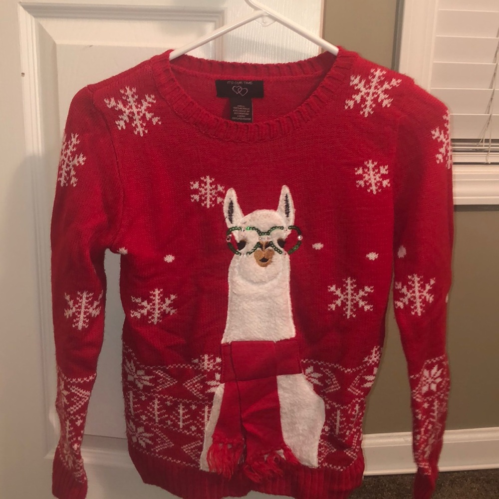 Christmas sweater - lights up!